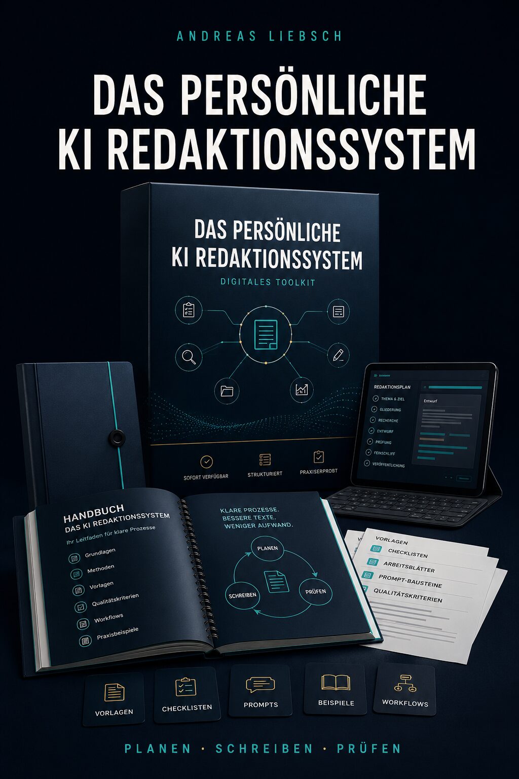 Das persönliche KI Redaktionssystem – digitales Toolkit von Andreas Liebsch